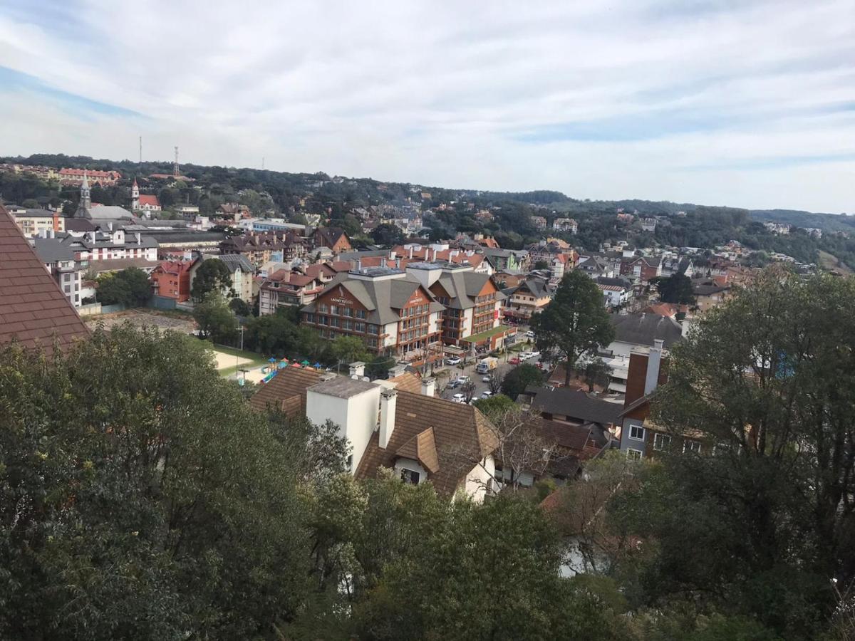 شقة Flat Gramado Centro - Proximo Da Rua Coberta المظهر الخارجي الصورة