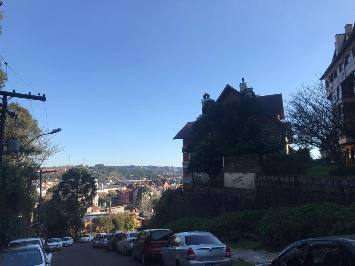 شقة Flat Gramado Centro - Proximo Da Rua Coberta المظهر الخارجي الصورة